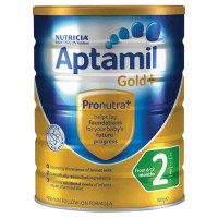Aptamil Gold + 2 Follow-On Forma 6-12 Hónapok 900g