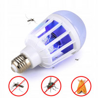 UV LED INSZEKTICID IZZÓ LÁMPA SZÚNYOGOK 9W E27