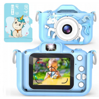 40 Mpx Unicorn digitális fényképezőgép gyerekeknek
